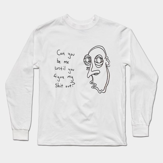 Help me! Long Sleeve T-Shirt by letsregress